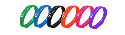 NXP 424DNA Silicone Wristband