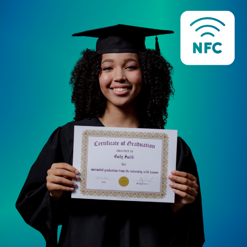 Qliktag NFC Tags for Document Security Authentication & Anti Counterfeiting