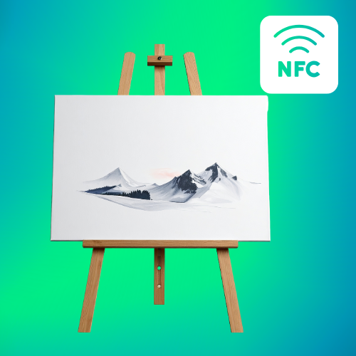 Qliktag NFC Tags for Non Metal Hard Goods & Consumer Products