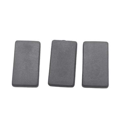 Metal Shielded Rectangle PPS NTAG 424DNA NFC Tag (No Holes)