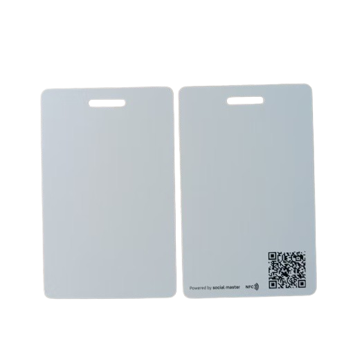 Hard PVC NTAG 424DNA NFC Card for Laynard