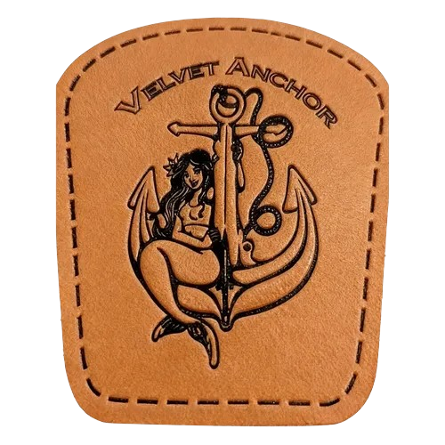 Leather NXP 424DNA NFC Patch